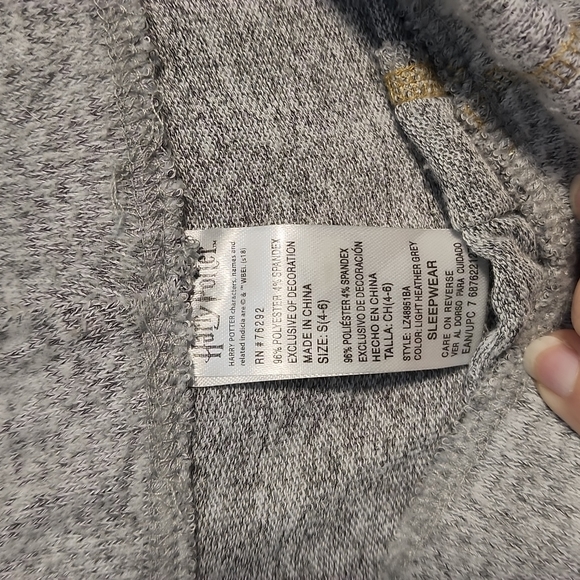 Harry Potter Hogwarts Sweatpants xs - Picture 3 of 5